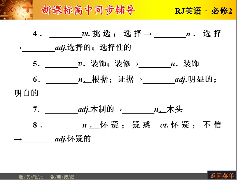 【长江作业】人教版高中英语必修2课件：unit 1 cultural relics period ⅴ　单元复习课.ppt_第2页