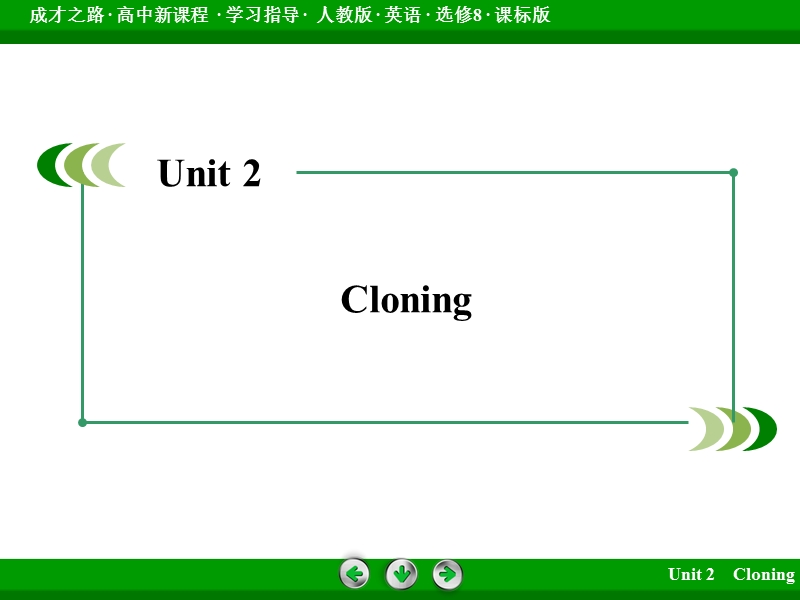 【成才之路】高中英语人教版选修8课件：unit 2 section 2《learning about language》.ppt_第2页