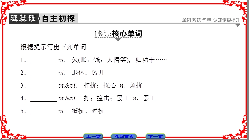 【课堂新坐标】高中英语人教版选修8课件：unit2 section ⅲ learning about language & using language.ppt_第2页