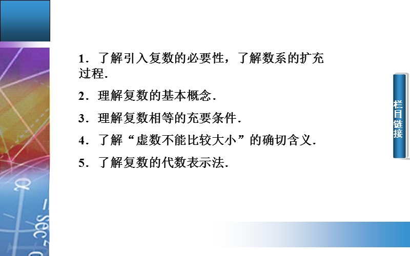 【金版学案】高中数学人教a版选修1-2课件：3.1.1《数系的扩充和复数的相关概念》.ppt_第3页