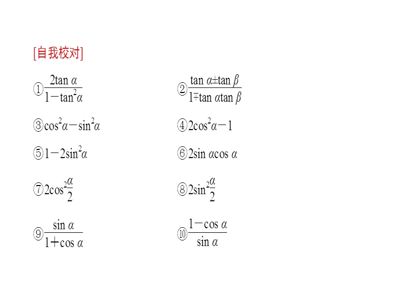 高中数学人教b版必修4课件：第3章 章末分层突破 .ppt_第3页