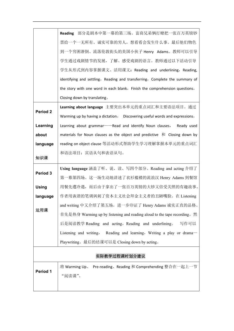 高中英语人教新课标必修3贵阳同步教案（4）：unit3.doc_第2页