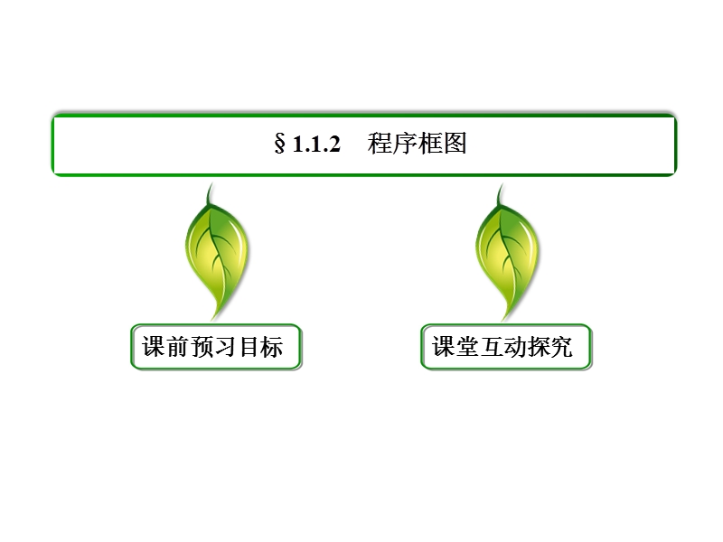 高中数学必修三（人教b版）同步课件：1-1-2.ppt_第3页