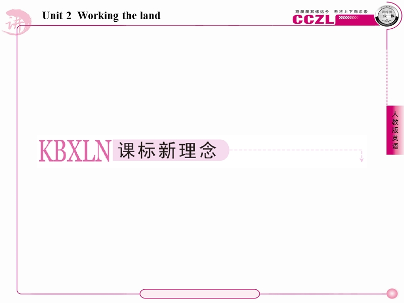 英语：2-1 working the land 38张 课件 成才之路（人教版必修4）.ppt_第2页