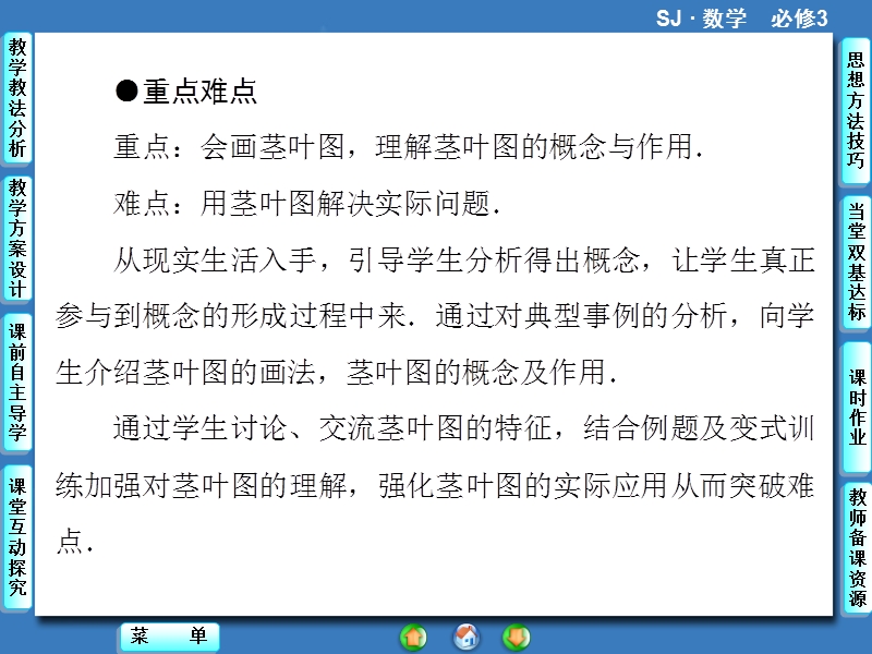 【课堂新坐标，同步教学参考】高中苏教版  数学课件必修三 第2章-2.2.3.ppt_第3页