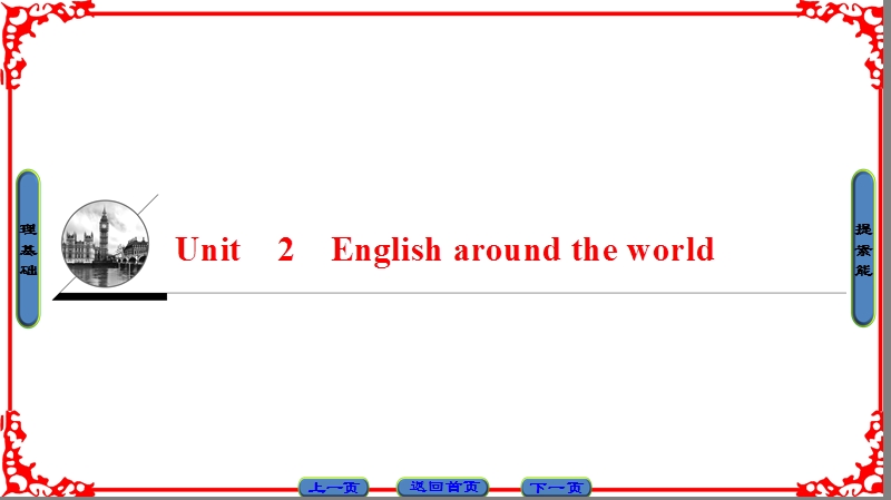 【课堂新坐标】高中英语人教版必修一课件：unit 2-section ⅰ.ppt_第1页