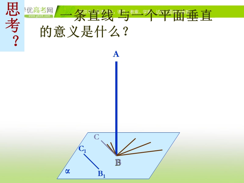 高中数学人教a版必修二同步课件 第二章：2.3.1 直线与平面垂直的判定1.ppt_第2页