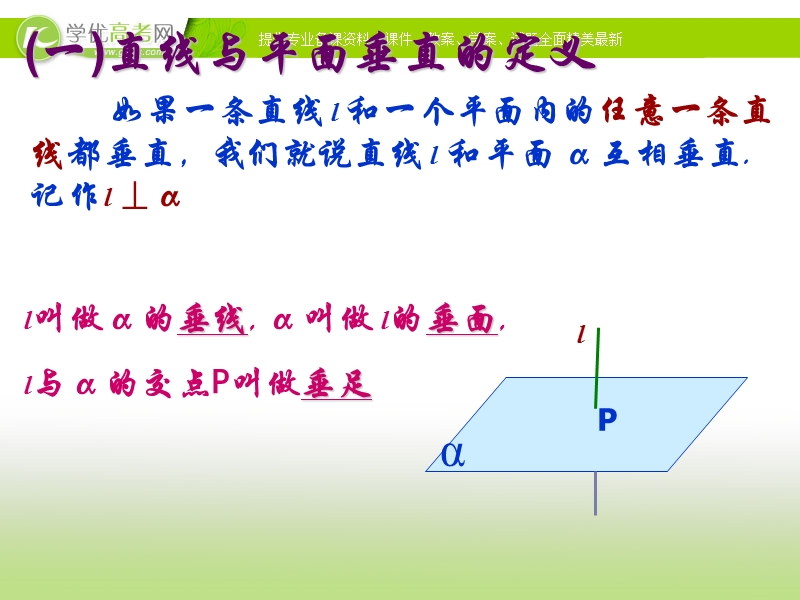 高中数学人教a版必修二同步课件 第二章：2.3.1 直线与平面垂直的判定1.ppt_第3页