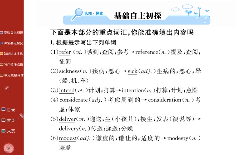 【名校学案】高中英语人教版必修四课件：unit 1 using language.ppt_第2页