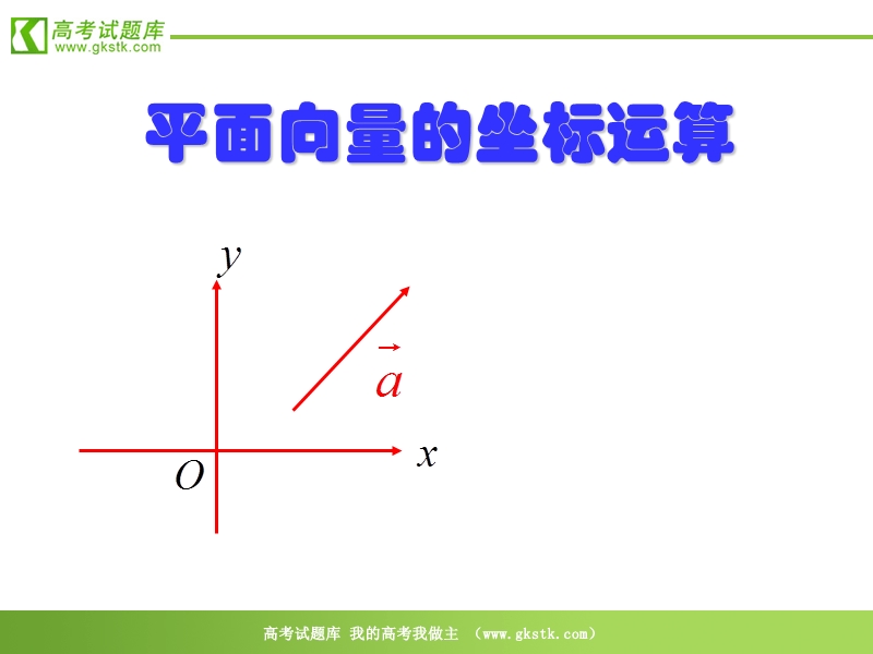 数学：2.3《平面向量的坐标运算》课件（新人教a版必修4）.ppt_第1页