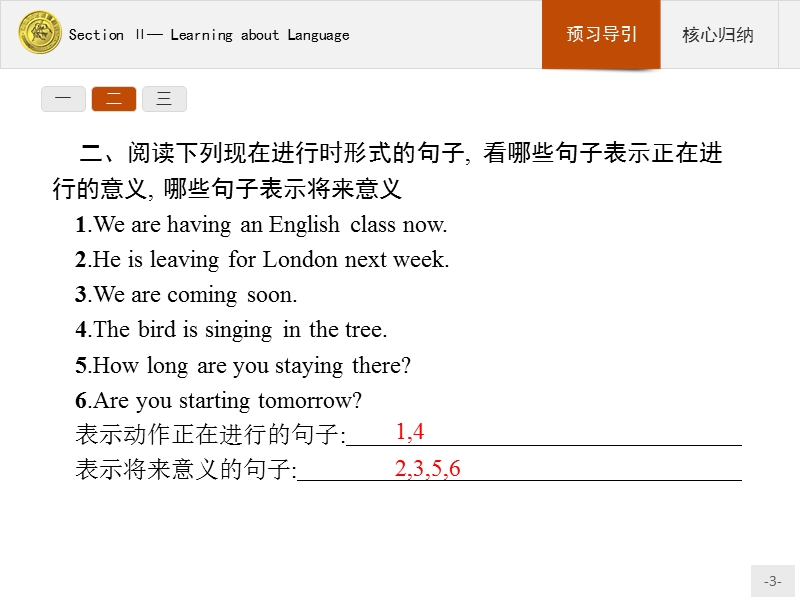 【测控指导】2018版高中英语人教版必修1课件：3.2 learning about language.ppt_第3页