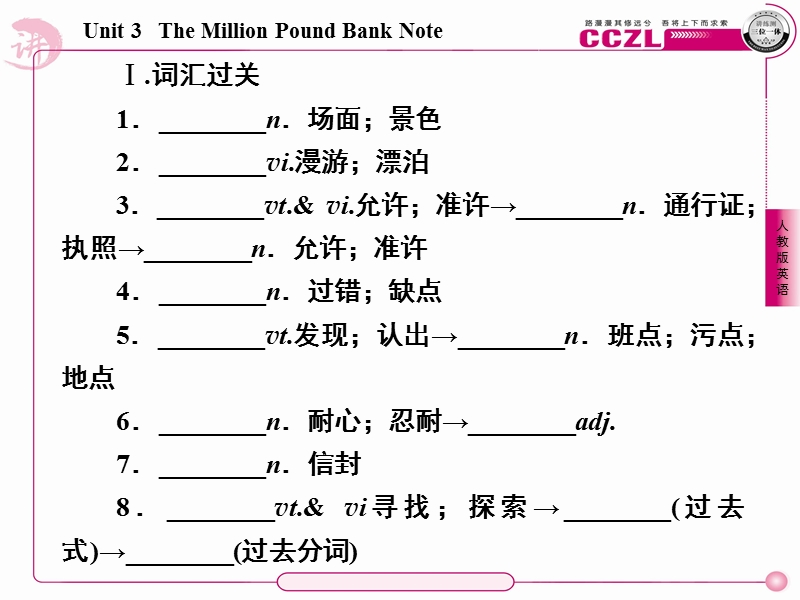 英语：unit 3 the million pound bank-note第二课时 reading课件（人教版必修3）.ppt_第3页