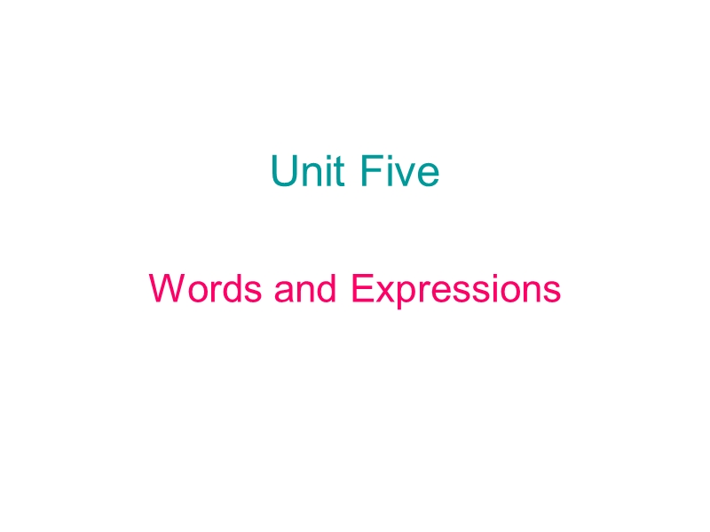 浙江省安吉县振民中学高一英语《unit5 canada—the true north：words and expressions 》课件.ppt_第1页