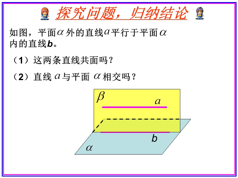 直线平面平行的判定及其性质.ppt_第3页