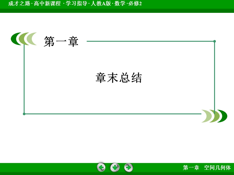 【成才之路】高中数学人教a版必修2配套课件：1章末总结.ppt_第3页
