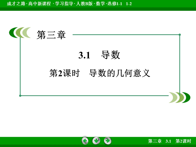 成才之路人教b版数学选修1-1课件：第3章 导数及其应用3.1 第2课时.ppt_第3页