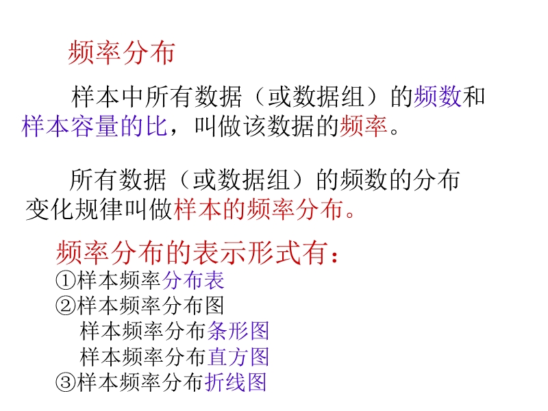 【名校推荐】辽宁省庄河市高二人教b版数学课件：选修2-3 2.2.1用样本频率分布估计总体分布（共34张ppt）.ppt_第2页