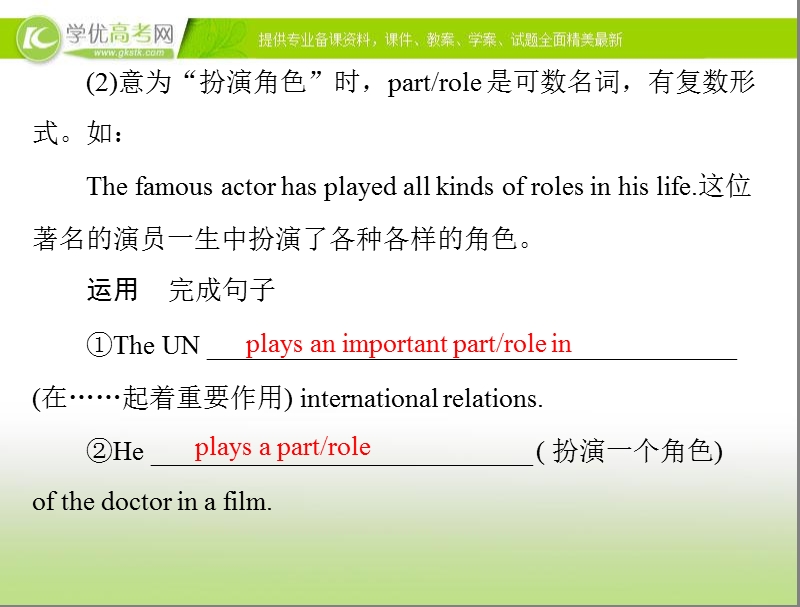 优化课堂高一英语课件：unit2 periodⅲ using language（新人教版必修1）.ppt_第3页