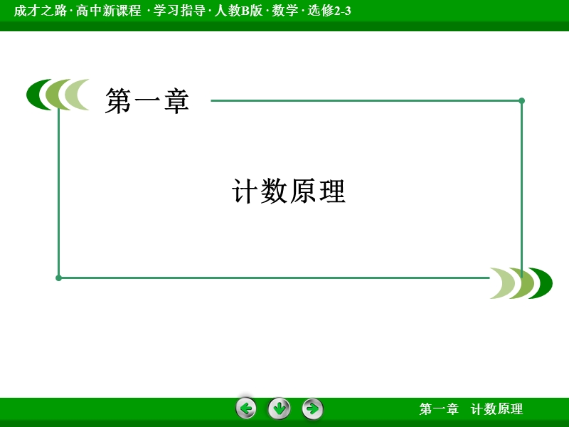 【成才之路】高中数学人教b版选修2-3配套课件： 第1章计数原理.ppt_第2页