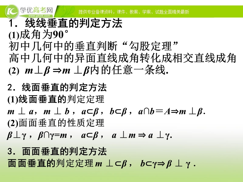 数学精品课件《立体几何专题--垂直》（新人教a版）.ppt_第3页