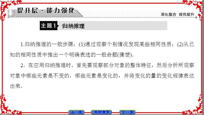 【课堂新坐标】高中数学人教a版（课件）选修1-2 第二章 推理与证明 章末分层突破 .ppt_第3页