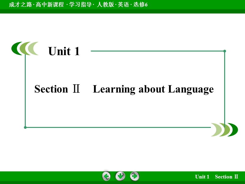 【成才之路】高中英语人教版选修6课件：unit 1 section 2.ppt_第3页