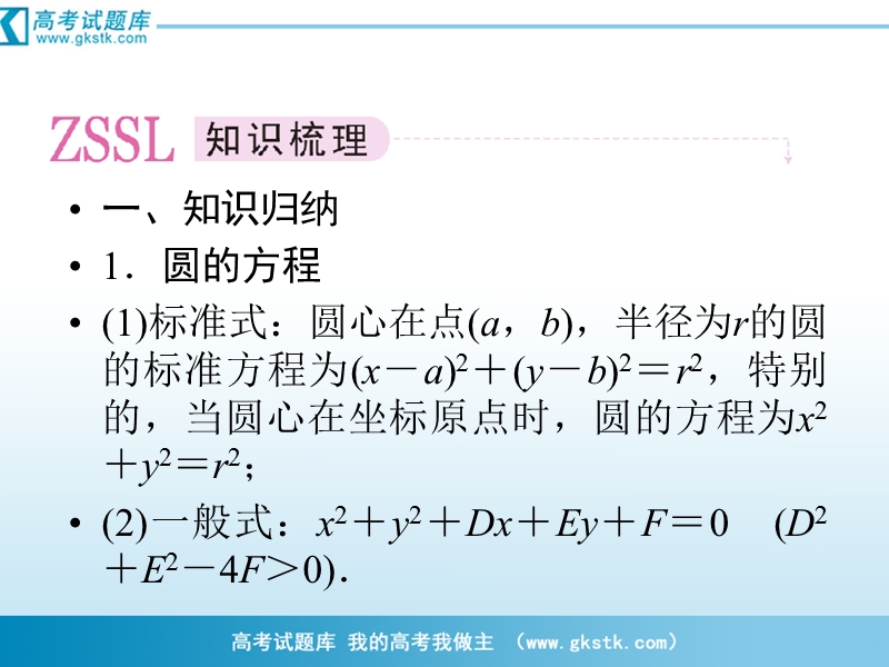 （成才之路）人教a版数学必修2课件：4章末归纳总结.ppt_第2页