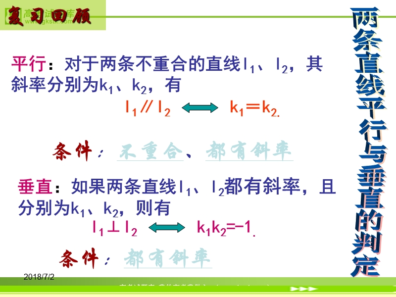 《直线的倾斜角与斜率》课件14（新人教a版必修2）.ppt_第1页