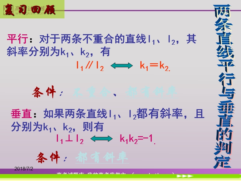 《直线的倾斜角与斜率》课件8（新人教a版必修2）.ppt_第1页