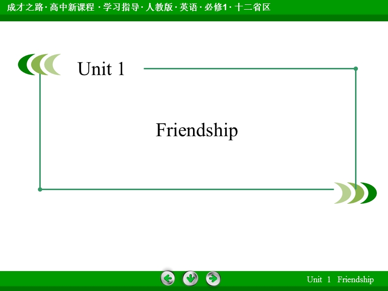 【学优推荐】高中英语教学课件（人教版·十二省区，必修1）：unit 1 section 2.ppt_第2页