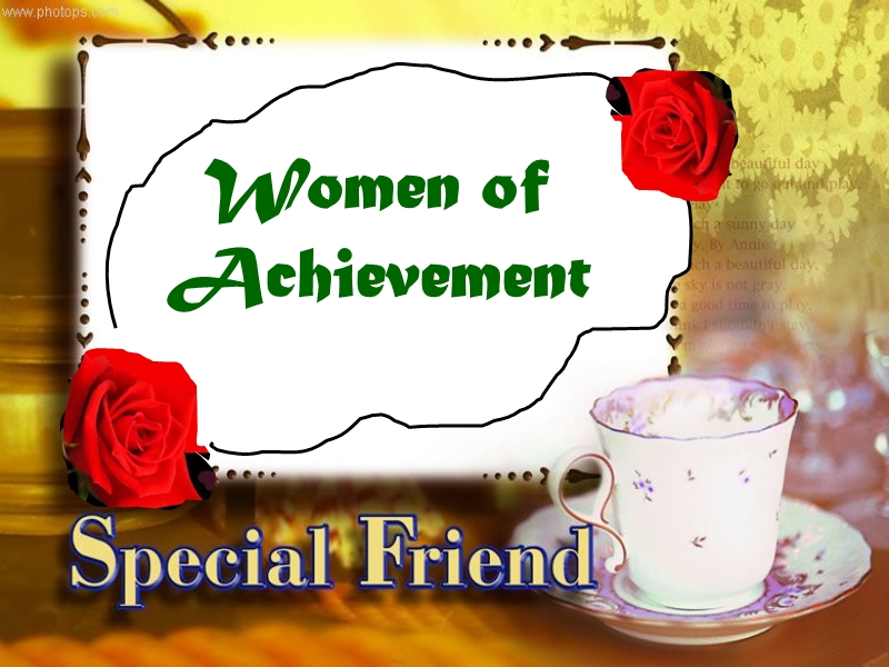 《women of achievement》课件7（新人教版必修4）.ppt_第1页