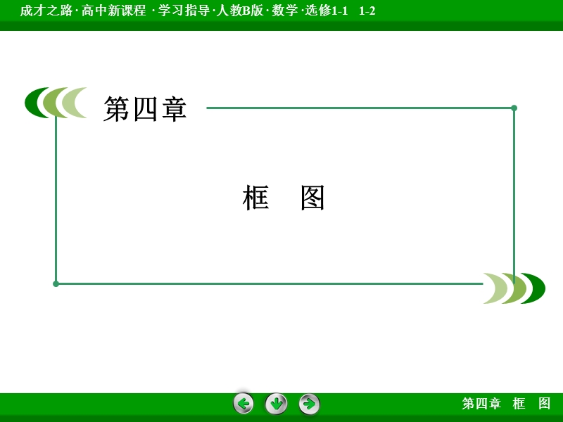 成才之路人教b版数学选修1-2课件：第4章 框图4.2.ppt_第2页