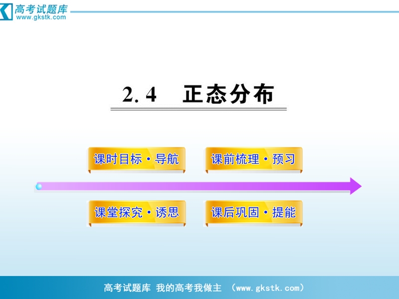 高二数学2.4正态分布 课件（人教b版2-3）.ppt_第1页