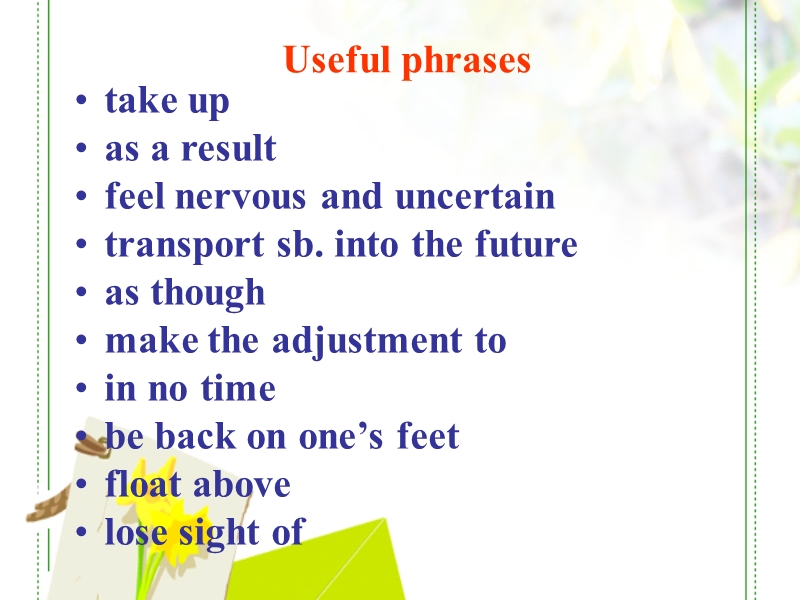 unit 3 life in the future useful words and expressions 课件 （人教版必修5）.ppt_第3页