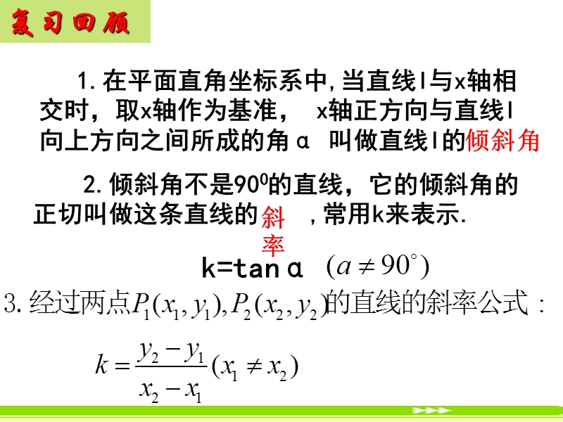 湖南省桃江四中高二数学课件：3.1.2 两条直线平行与垂直的判定.ppt_第3页