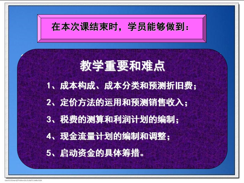 syb创业计划模版课件(制定利润计划).ppt_第2页