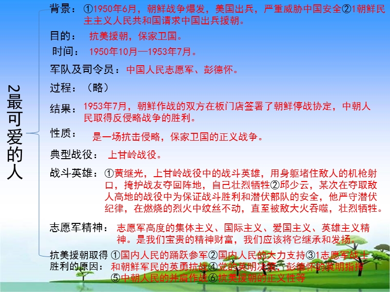 2015-2016学年八年级第二学期期末历史复习最全面的提纲.ppt_第3页