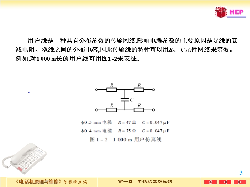 电话机原理与维修ppt.ppt_第3页