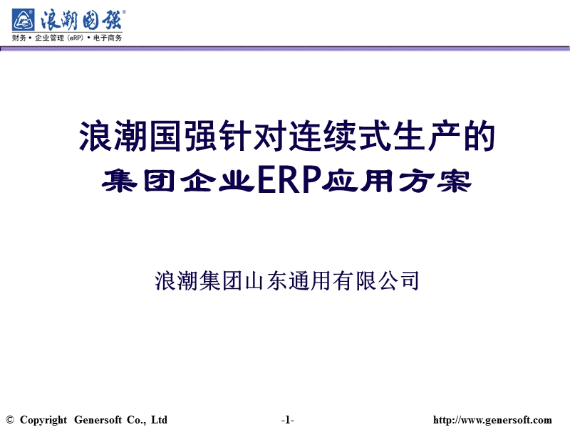 集团企业erp应用方案.ppt_第1页