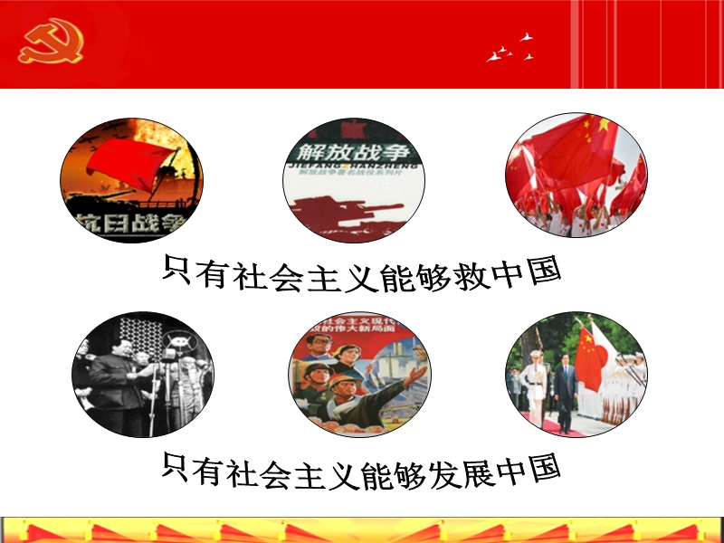 多媒体党课教案“深刻理解只有‘中国特色社 会 主 义’才能发展中国”.ppt_第3页