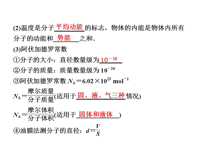 2012步步高大二轮--专题九-热学3-3.ppt_第2页