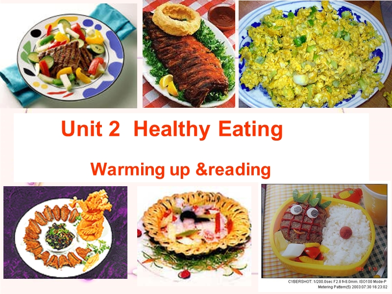 英语：unit2《healthy-eating》warming-up-and-reading课件（一）(新人教版必修3).ppt_第1页