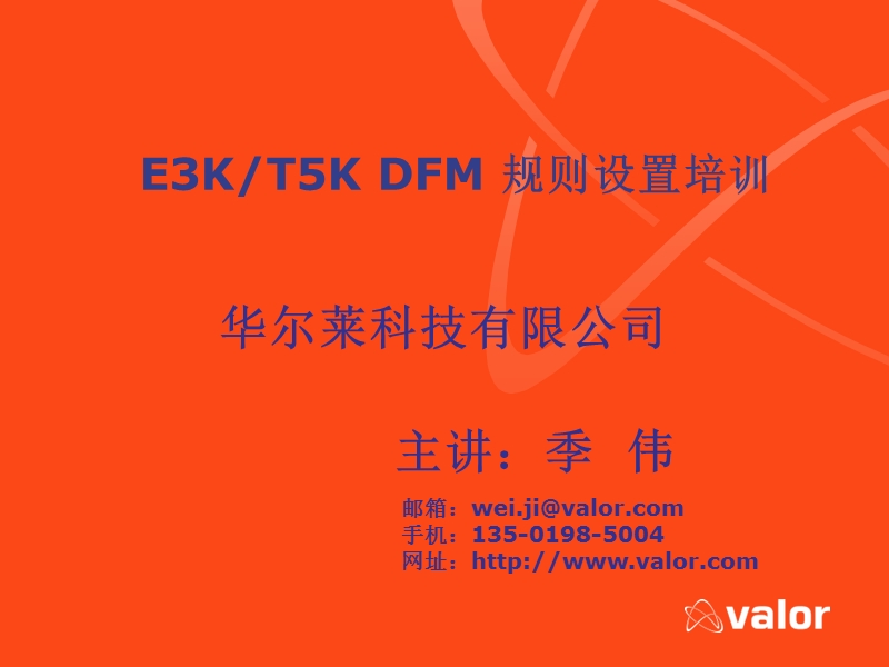 dfm规则设置培训教程.ppt_第1页