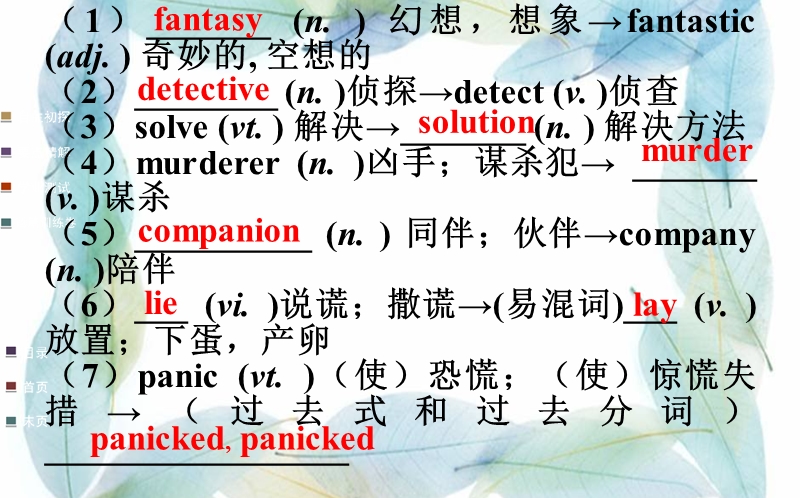 外研社必修五module-3--words.ppt_第2页