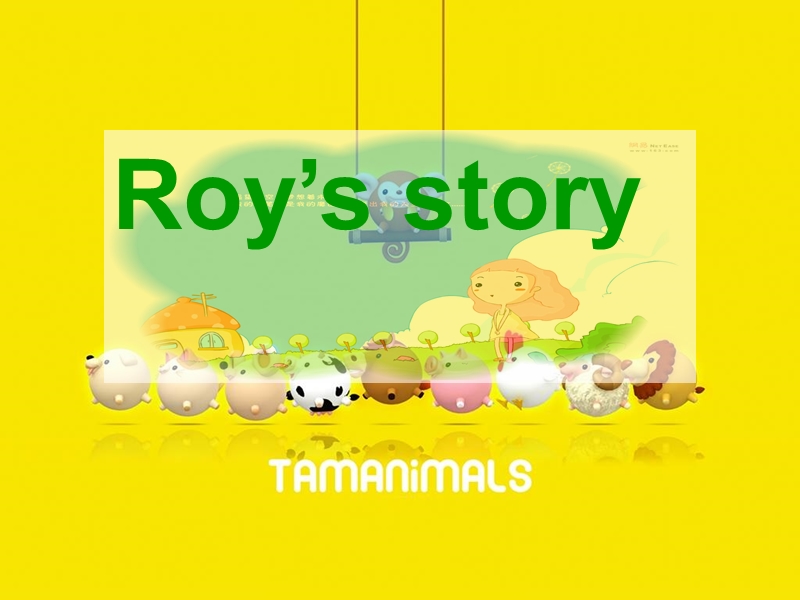 外研版第六册roy's-story-reading-and-vocabulary.ppt_第1页