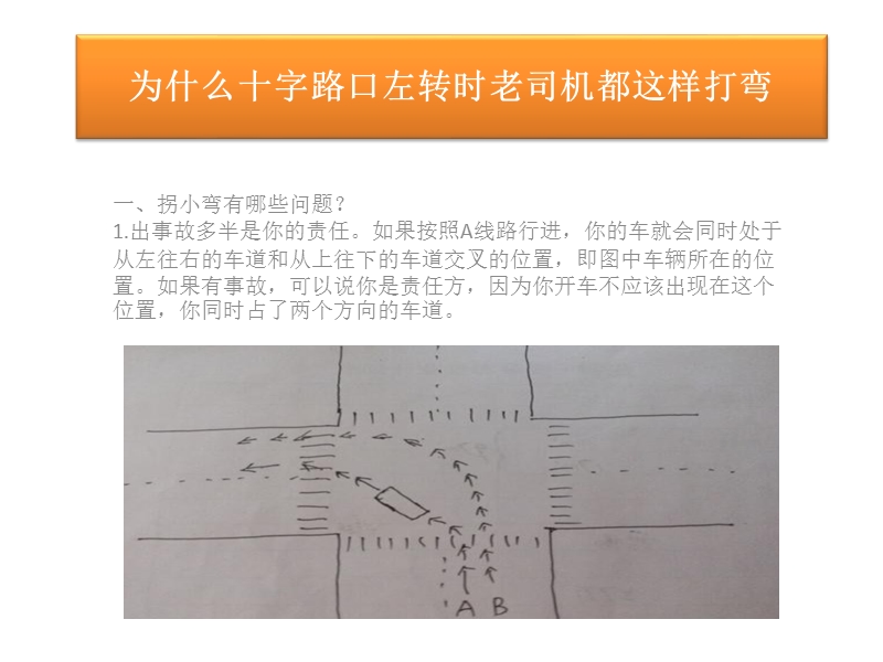 为什么十字路口左转时老司机都这样打弯.pptx_第2页