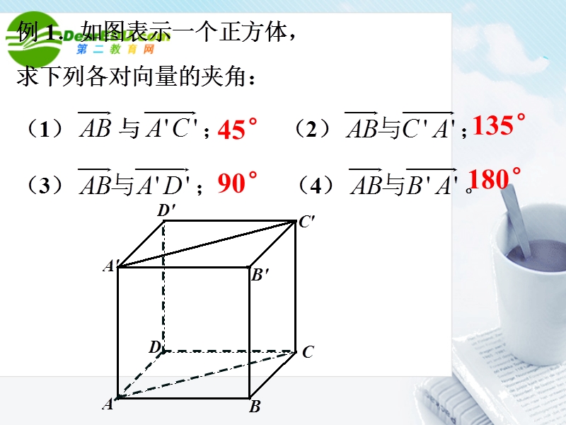 高中数学-3.1.3空间向量的数量积课件-新人教b版选修2-1.ppt_第3页