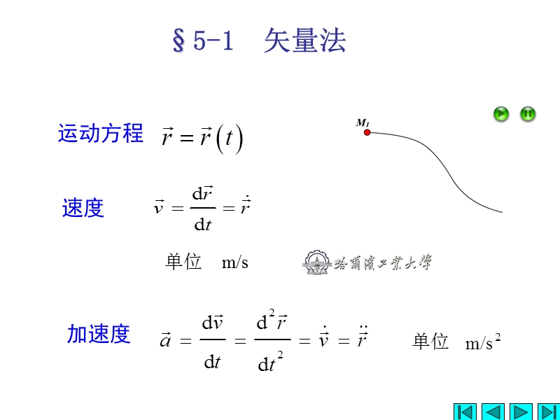 理论力学第五章点的运动学.ppt_第2页