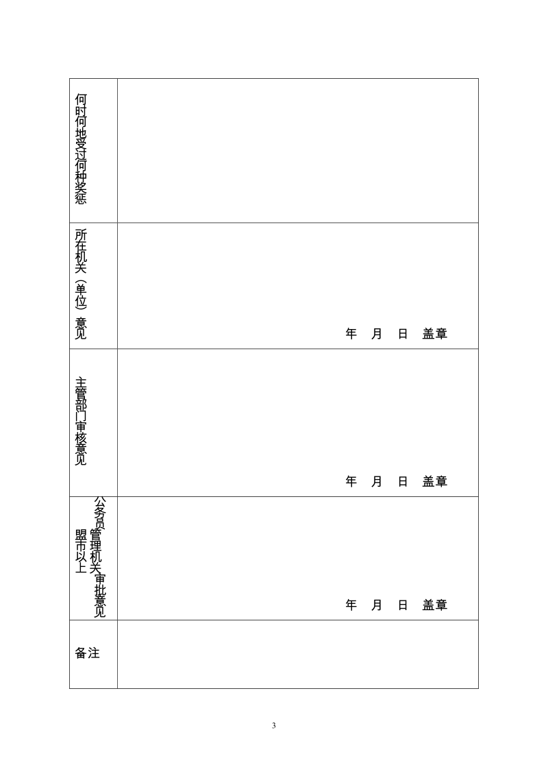 内蒙古自治区参照公务员法管理机关(单位)拟过渡与登记....doc_第3页