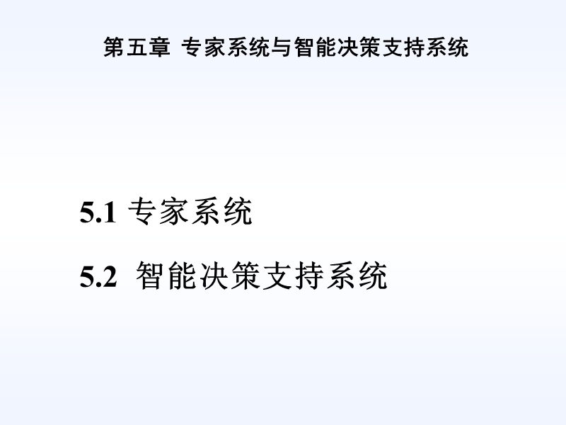 专家与决策支持系统——第五章.ppt_第1页